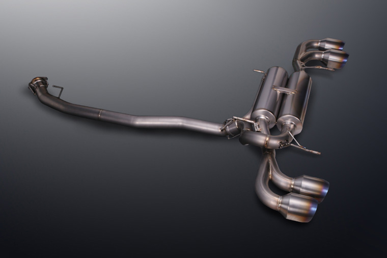 Mine's R35 GT-R Circuit Version Silence-VX Pro Titan II Exhaust System Picture